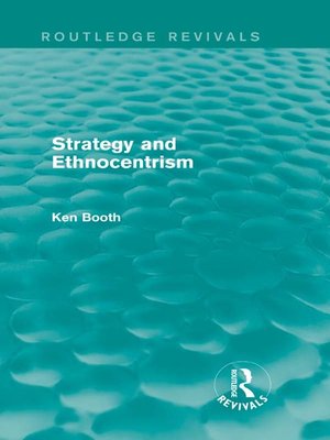 cover image of Strategy and Ethnocentrism